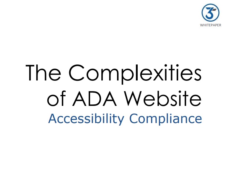 Digital Inclusion ADA Compliance - Interconnected Website Services