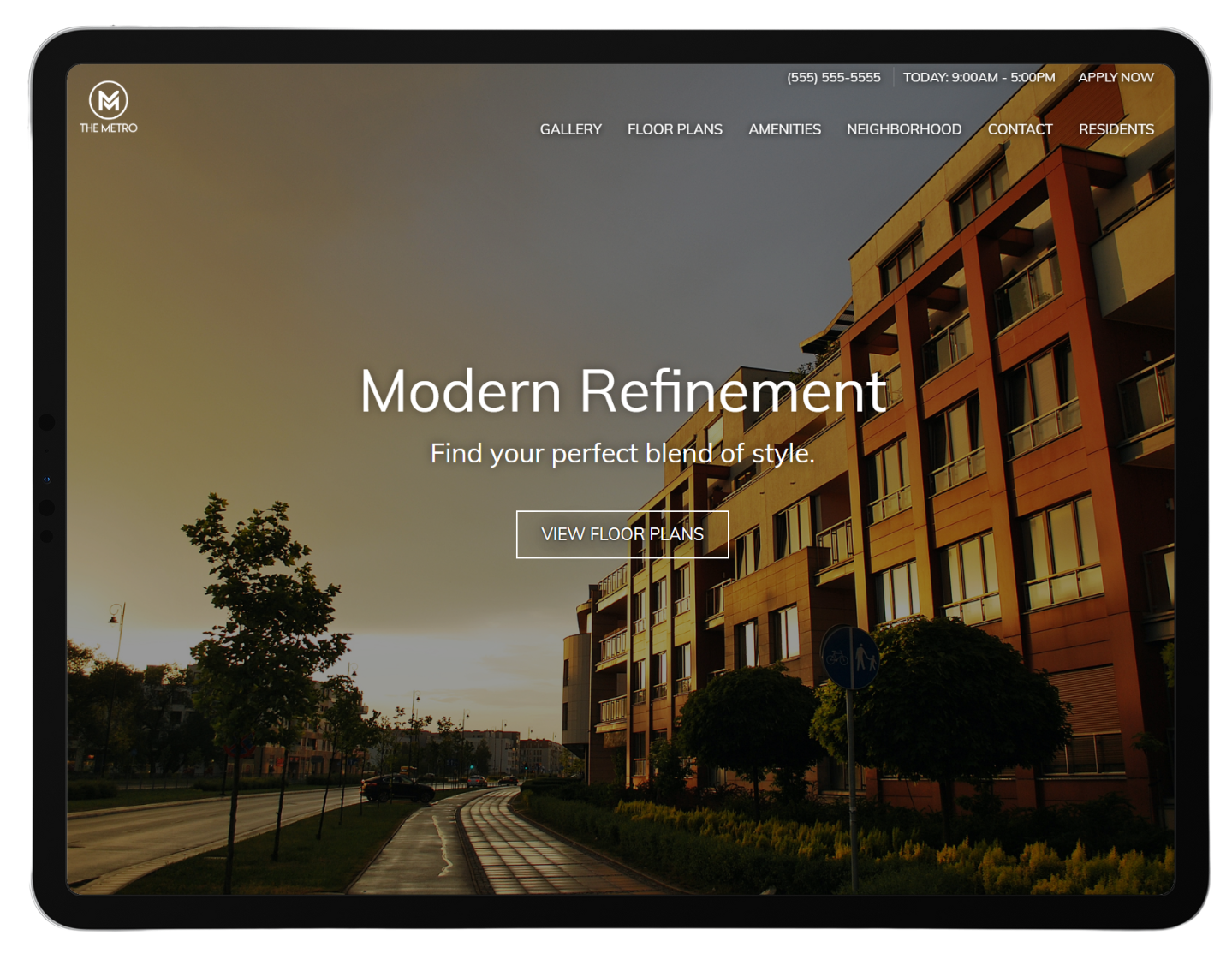 example of the best websites in multifamily housing oporators