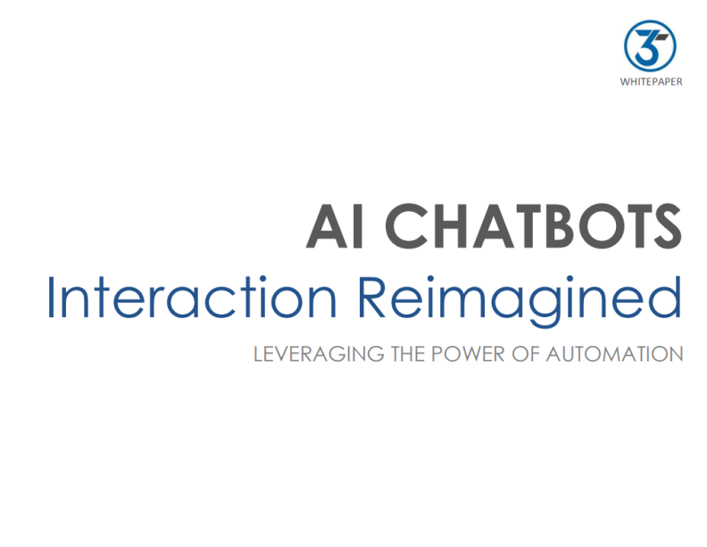 AI Chatbots - Iteractive Reimagined Leveraging the Power of Automation